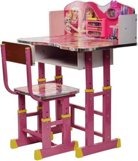 Kids Desk and Chair Children Adjustable Study Table - Toymart.lk